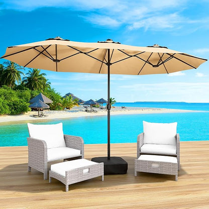 15FT Double-Sided Patio Umbrella - Image 2