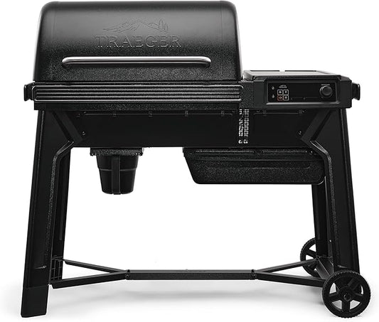 Traeger Grills Woodridge Electric Wood Pellet Grill and Smoker, Wi-Fi Temperature Control up to 500 Degrees, 860 Sq. In. Cooking Capacity, 6-in-1 for Outdoor Grilling, Smoking, and BBQ, TFB86MLH