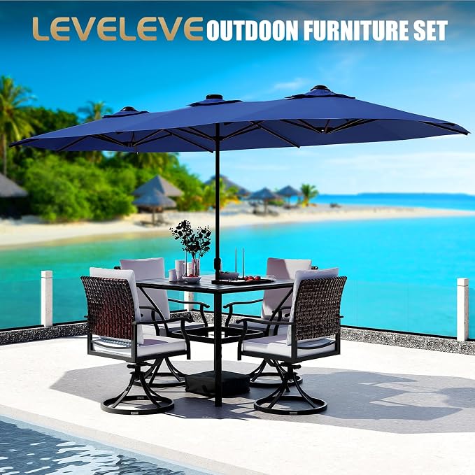 15FT Double-Sided Patio Umbrella - Image 6