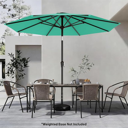 9 FT Patio Umbrella for Outdoor, Outdoor Table Umbrella - Image 6
