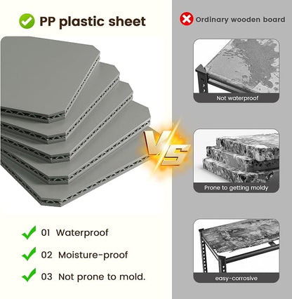 Romorgniz 60" H Waterproof and Rustproof Plant Shelf - Image 5