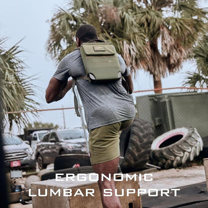 GORUCK Ruck Plate Carrier 3.0 - Streamlined Weighted Rucking Backpack w/Ergonomic Back Support & Extra Padded Straps - Compatible Ruck Plates, Ranger Green