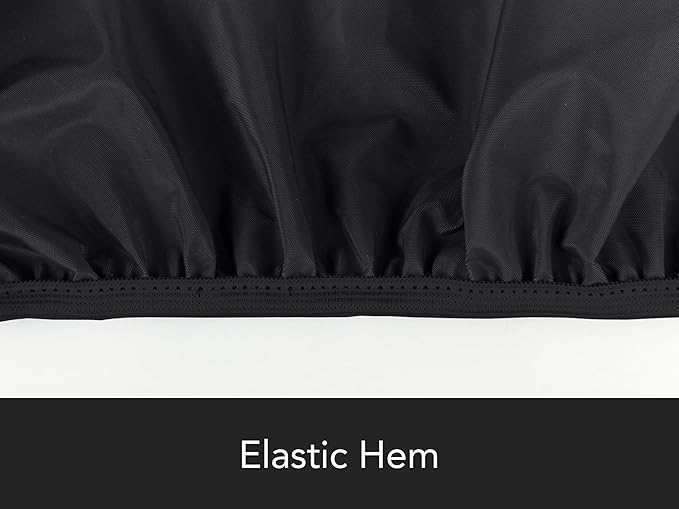 Covermates Grill Cover - Weather Resistant Outdoor Cover, Heavy Duty BBQ Covers for Large Outdoor Kitchen, Classic 12-Guage Vinyl, 60 Inch, Black