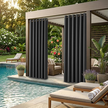 Waterproof Outdoor Curtain W84 x L84 - Image 2