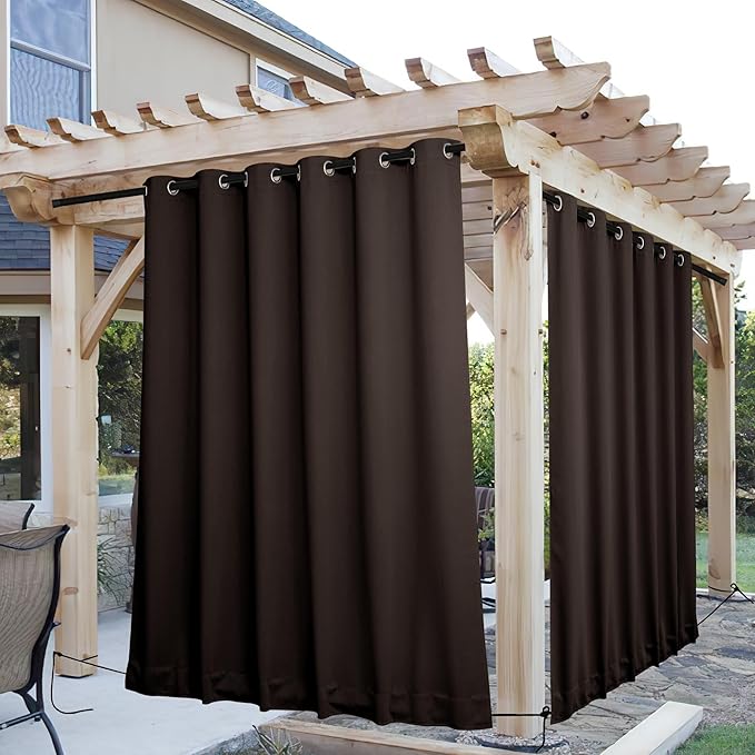 NICETOWN Windproof Outdoor Curtains by NICETOWN