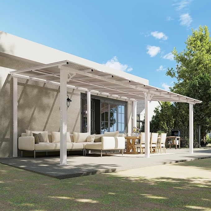 Aoxun 20’x10’ Gazebo for Patio, Gazebo Pergola - Image 3