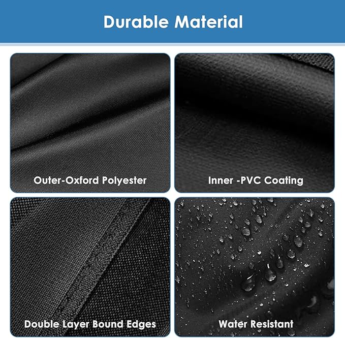 Griddle Cover for Weber Genesis 400 Series Griddle, Full-Size Storage Bag with Durable Handles, Flat Top Griddle Cover for Weber Griddle Insert Storage Carry Bag