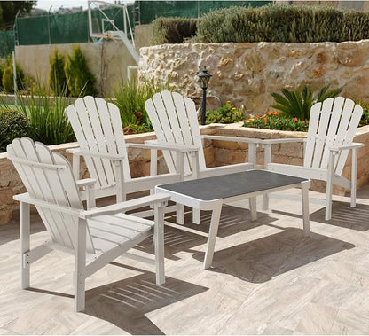 Oversized Stackable Adirondack Chair, HDPE All-Weather Fire Pit Chair | - Image 7