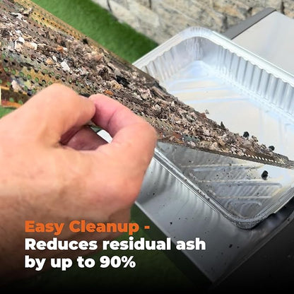FlavrQ® Grid - Convert Gas Grill to Charcoal in Minutes - 2-Ply Stainless Steel Gas Grill Insert - Simple and Easy to Install - Includes The Grid only