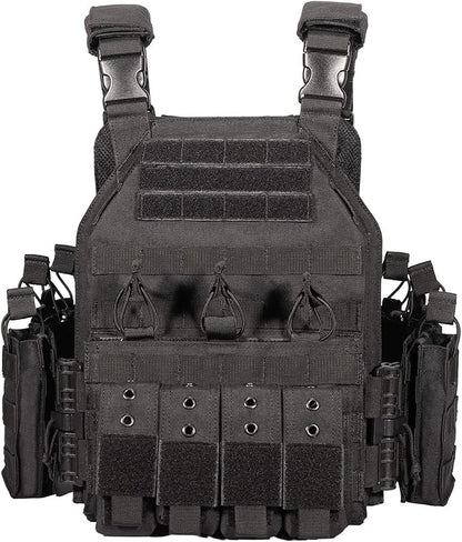 YAKEDA Quick Release Tactical Outdoor Vest for Adult