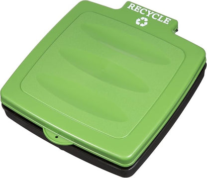 Portable Trash Bag Holder - Collapsible Trashcan for Garbage - Indoor/Outdoor Use - Ideal for Camping, Recycling, and More by Wakeman Outdoors (Green)