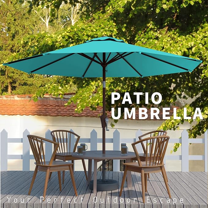 10FT Patio Umbrella, Outdoor Umbrella - Image 7