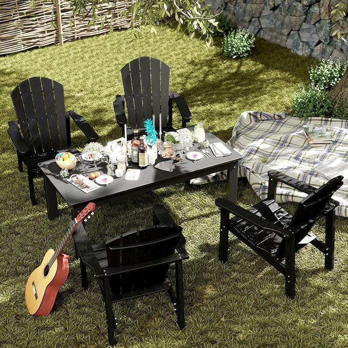 Adirondack Coffee Table, All-Weather HDPE, 304 stainless steel hardware - Image 7