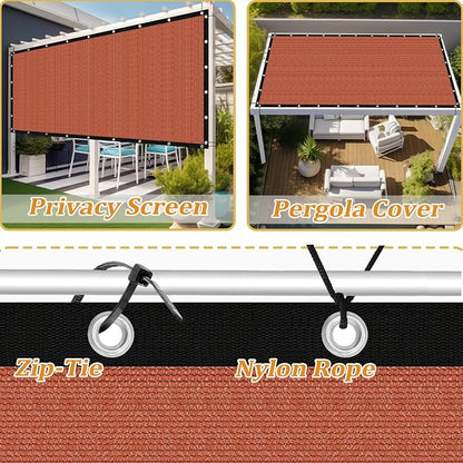 Shade&Beyond Customized Size 4' X 20' Shade Cloth - Image 4