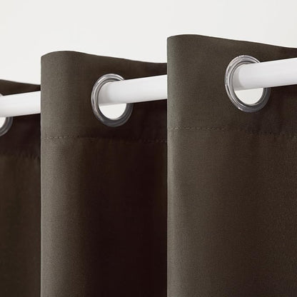 TOWN & COUNTRY BASICS Cabana Solid Heavyweight Indoor Outdoor Curtains - Image 3