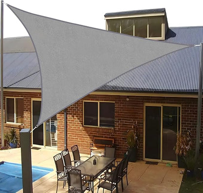 10' x 10' x 10' Triangle Sun Shade Sail, pergola - Image 9