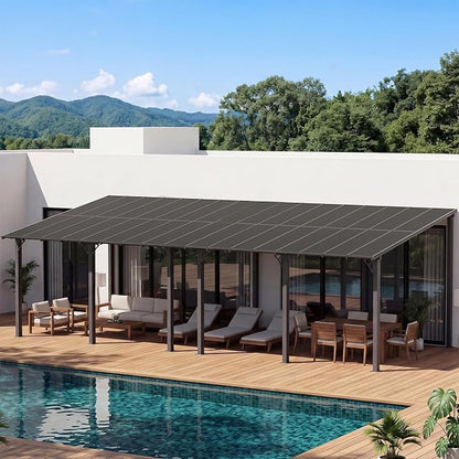 Aoxun 34’x10’ Gazebo for Patio, Gazebo Pergola by Aoxun