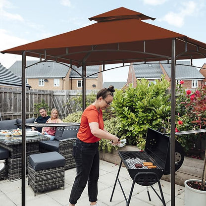 Eurmax USA High Performance Grill Gazebo Canopy Replacement Cover 5x8 BBQ - Image 7