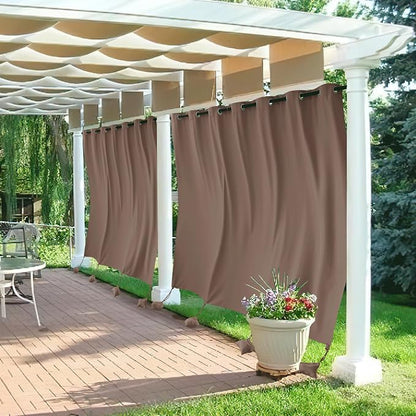 RYB HOME Extra Wide Outdoor Curtains by RYBHOME
