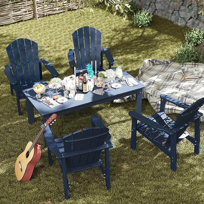 Adirondack Coffee Table, All-Weather HDPE, 304 stainless steel hardware - Image 2