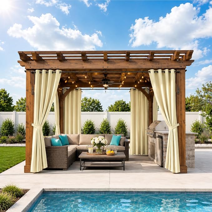 BONZER Waterproof Outdoor Curtains - Image 7