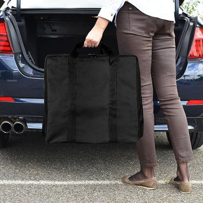 Griddle Lid for Blackstone 17 Inch Adventure Ready 1832 Tabletop Griddle, 1650 Flat Top Grill Station, Hinged Lid Hard Cover with Carry Bag and Cover for Blackstone Flat Top Grill