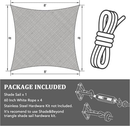 Shade&Beyond 12'x25' Sun Shade Sail Canopy Rectangle, UV Block Breathable - Image 7
