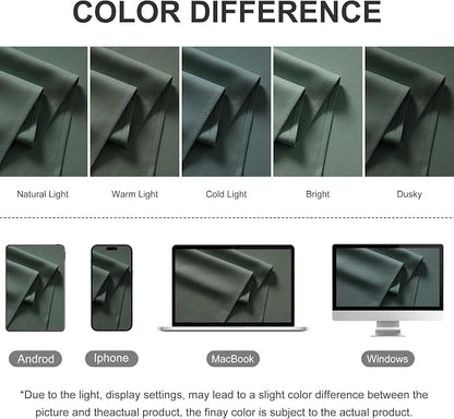 RYB HOME Extra Wide Outdoor Curtains - Image 8