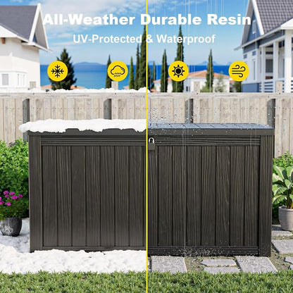 ROJIK Outdoor Storage Housing Deck Box - Image 6