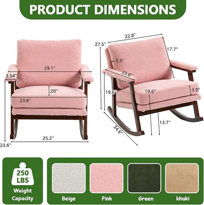 Outdoor Patio Rocking Chairs - Image 2