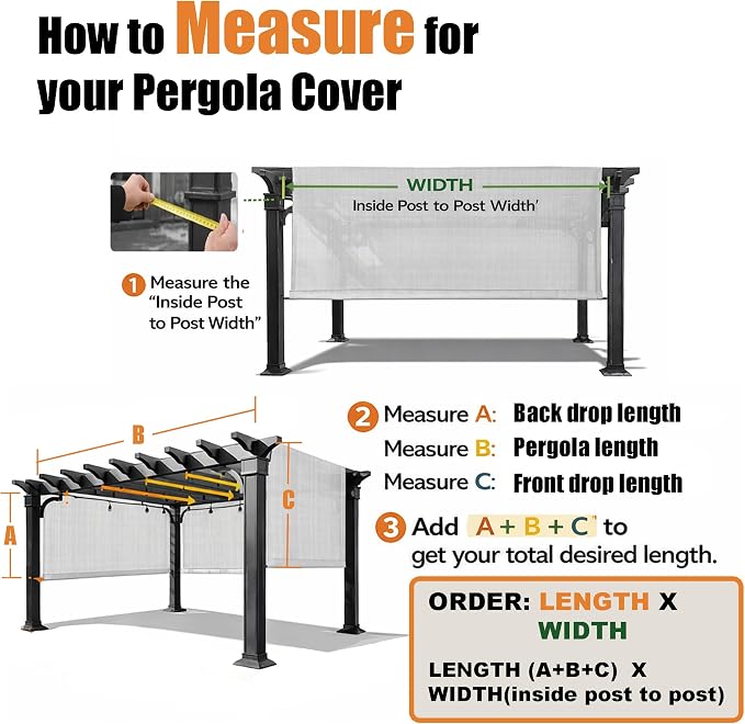 Waterproof Pergola Cover - Image 2