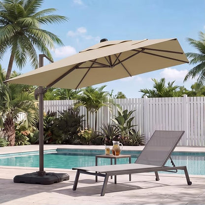 10x10 FT Patio Cantilever Umbrella - Image 6