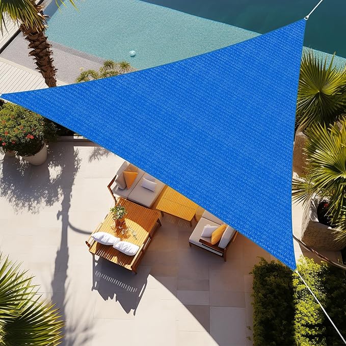 Shade&Beyond Customizable 18'X18'X25.5'Sun Shade Sails Canopy by ShadeBeyond