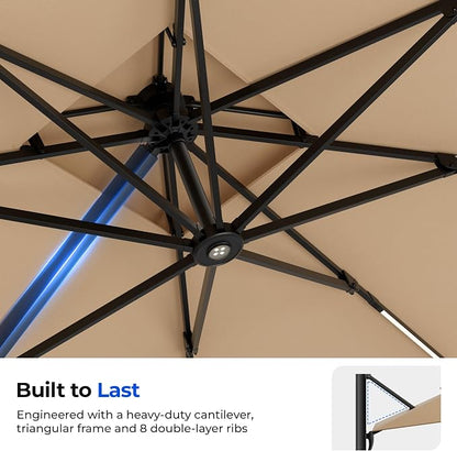 Rectangular Patio Umbrella - Image 9