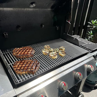 Genesis II 400 Grill Grates for Weber Genesis II/LX 400 Series Grills Parts Genesis 2 E-410 S410 E-435 S-435 E-415 Grill, 66097 66089 Grates for Kitchen-aid 740-0781 Parts, 7MM SUS304 Stainless Steel