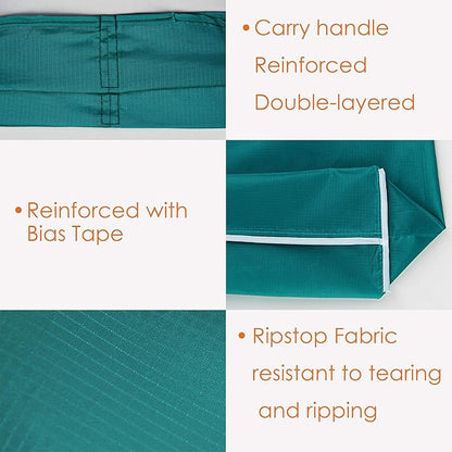 BeeGreen Marrs Reusable Grocery Bags Wholesale Gray Reusable Kitchen Bags Bulk Foldable-Machine Washable with Zipper Storage Pouch 10 Packs