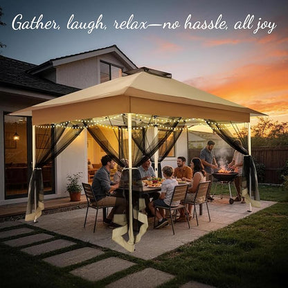 COBIZI 10x15 Pop up Canopy Gazebos on Clearance-Canopy Tent - Image 2