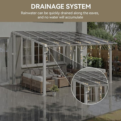 Aoxun 14’x10’ Gazebo for Patio, Gazebo Pergola - Image 9