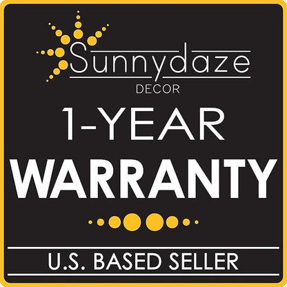 Sunnydaze Round Outdoor Fire Pit Cover - Heavy-Duty 300D Polyester and PVC with Drawstring Closure - Black - 48-Inch
