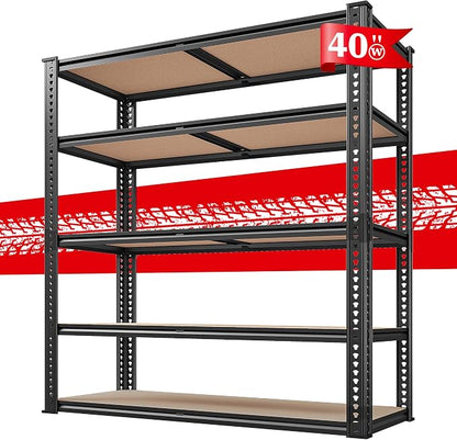 REIBII 40" W Storage Shelves Load 2500Lbs - Image 9