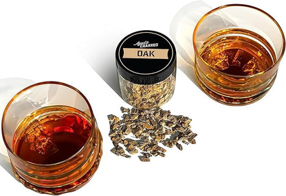 400 Cocktail Smoker Wood Chips - Variety Flavors Big Pack - Apple, Hickory, Oak, Cherry - Whiskey Smoker Wood Chips for Bourbon, Rum & Cocktail Smoker Kits