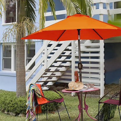 7.5 ft Patio Umbrella, Yard Umbrella, Outdoor Market Umbrella - Image 6