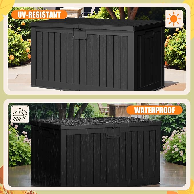 Devoko HDPE 240 Gallon Deck Box Double-Wall - Image 4