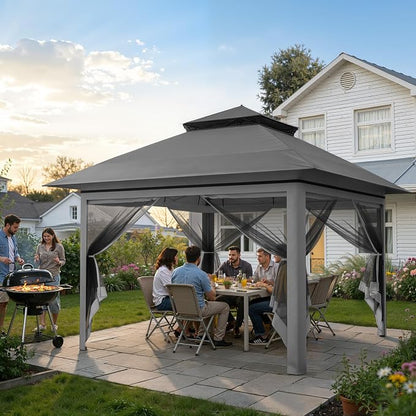 Driftalia 13x13 Pop Up Gazebo for Patio, Deck - Image 6