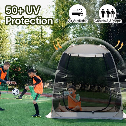 Alvantor Pop Up Screen House Tent, Instant Outdoor Gazebo - Image 3