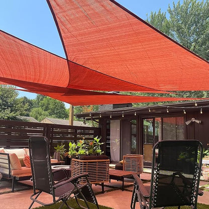 LOVE STORY Custom Size 6' x 12' x 13.4' Sun Shade Sail by LOVESTORY
