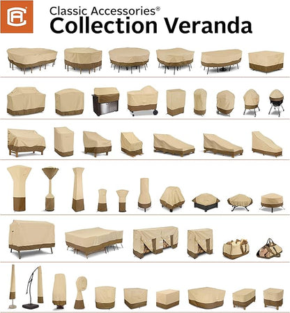 Classic Accessories Veranda Water-Resistant 58" BBQ Grill Cover