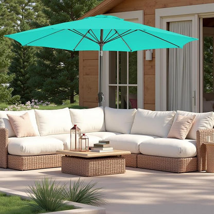 9 FT Patio Umbrella Outdoor pool Umbrella - Image 6