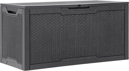 YITAHOME 100 Gallon Large Resin Deck Box Outdoor Storage Boxes - Image 7