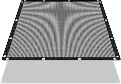 90% Shade Cloth Sun Shade Fabric Privacy Screen Shade Cover by eMeritDirect